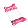Inflatable Foldable Floating Row Summer Bow Knot With Net Recliner For Beach And Pool - Red