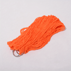 1pc Garden Nylon Hammock Hanging Swing Mesh Net Sleeping Bed For Outdoor Travel Camping; Various Color Option; Hammocks; Stands & Accessories - Yellow