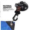 Wilderness car tent suction cups  Black suction cups with rope pegs Tent rubber suction cup pendant - Wilderness car tent suction cups