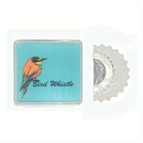 1pc Bird Whistle Toy, Magic Funny Bird Caller Tongue Tricks Whistle, Children Funny Sports - White