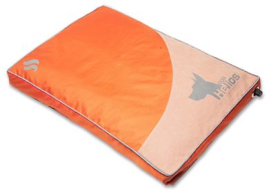 Dog Helios Aero-Inflatable Outdoor Camping Travel Waterproof Pet Dog Bed Mat - Orange - Medium