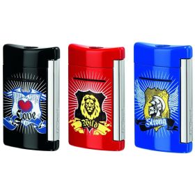 S.T. Dupont Minijet Torch Flame Lighter - Blue Strong