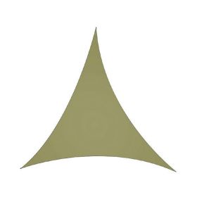 Waterproof Sunscreen Shelter Triangle Cover for Playground Outdoor - Army Green - 4 x 4 x 4 m
