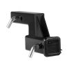Trailer Receiver Hitch Extender Extension Adapter with Hitch Pin - Black - 6-3/4 inch