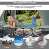 28.5 Inch Extra Wide Sleeping Cot for Adults with Carry Bag - Gray