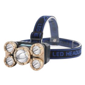 Rechargeable Headlamp for Camping Cycling Hiking Hunting - As pic show A - Headlamp