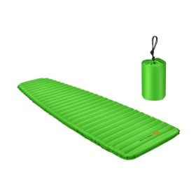 3 Inch Thick Inflatable Waterproof Camping Sleeping Pad - Green