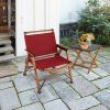 Outdoor Folding Camping Beach Chair - Red - Camping Chairs