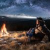 Rechargeable Headlamp for Camping Cycling Hiking Hunting - As pic show - Headlamp