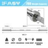 Olympic Barbell Bar Plates 7.2Ft Solid Iron Fitness Weightlifting - as picture