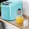 Household Mini Portable Countertop Ice Maker  - Green - Ice Maker