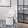 Outdoor Portable Toilet/Portable Travel Toilet for Camping /Hiking Toilet / /Fishing Toilet‚Ä¶/ - Off-White