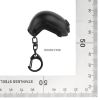 Creative Mini Helmet Keychain; Hiking Camping Bottle Opener; Creative Gift For Boys Girls Adults Schoolbag Wallet Car Key Decor - Black