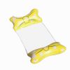 Inflatable Foldable Floating Row Summer Bow Knot With Net Recliner For Beach And Pool - Red