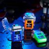 USB Rechargeable Waterproof Windproof Double Arc Lighter for Men and Women - Includes Cable; No Charger Required - Green