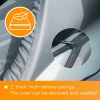 Trustmade Hard Shell Rooftop Tent 2mins Setup 100% Waterproof 50mm Mattress Pick Up Available - Black+Grey