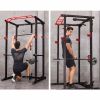 Power Cage Squat Rack Stands Gym Equipment 1000-Pound Capacity Exercise Olympic - as picture
