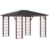 Gazebo with Galvanized Steel Roof (Swiship-Ship)(Prohibited by WalMart)Original 24533418 - as picture
