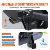 Trailer Receiver Hitch Extender Extension Adapter with Hitch Pin - Black - 9 inch