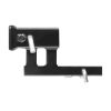 Trailer Receiver Hitch Extender Extension Adapter with Hitch Pin - Black - 6-1/2 inch