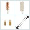 126Pcs Universal Gun Cleaning Kit Gun Cleaning Brushes Mops with Carrying Case for Rifles Pistols Handguns Shotguns - CleaningKit