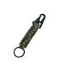 Mountaineering Survival Keychain Outdoor Hand Knitted Eagle Beak Buckle Keychain - Camouflage