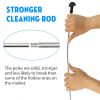 126Pcs Universal Gun Cleaning Kit Gun Cleaning Brushes Mops with Carrying Case for Rifles Pistols Handguns Shotguns - CleaningKit