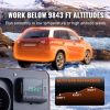 VEVOR Diesel Air Heater All-in-one 12V 8KW LCD Remote Control for Car RV Indoors - Horizontal All in One