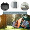 Outdoor Folding Camping Bed for Sleeping Hiking Travel - Gray