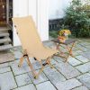 Folding Camping Chair with 2-Level Adjustable Backrest - As pic show - 1pcs