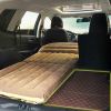 Inflatable SUV Air Backseat Mattress Travel Pad with Pump Camping - Camel