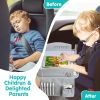 Kids Travel Tray Toddler Car Seat Lap Tray Kids Road Trip Table Tray - Grey