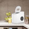 Household Mini Portable Countertop Ice Maker  - White - Ice Maker