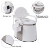 Outdoor Portable Toilet/Portable Travel Toilet for Camping /Hiking Toilet / /Fishing Toilet‚Ä¶/ - Off-White