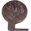 6pcs Target Dualing Tree AR500 steel plates 6" x 3/8" Pads Shooting Tree - as picture