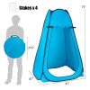 Portable Changing Shower Tent Room Outdoor Instant Pop Up Privacy Camping Toilet - as picture