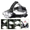 Rechargeable Headlamp for Camping Cycling Hiking Hunting - As pic show - Headlamp