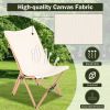 Outdoor Butterfly Chair Camping Chairs 2 Pack - Beige - Camping Chairs